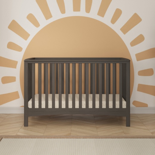 London 4-In-1 Convertible Crib Dapper Gray