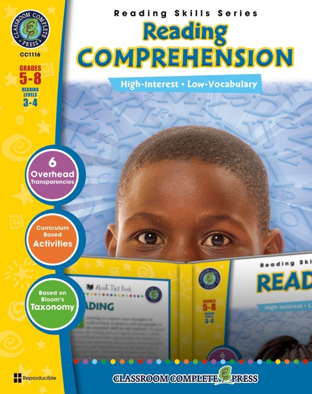 Classroom Complete Regular Education Book: Reading Comprehension, Grades - 5, 6, 7, 8