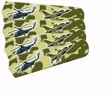 New Freedom Camo Military 42" Ceiling Fan Blades Only