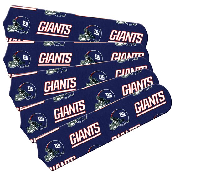 New Nfl New York Giants 52" Ceiling Fan Blades Only