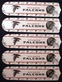 New Nfl Atlanta Falcons 52" Ceiling Fan Blades Only