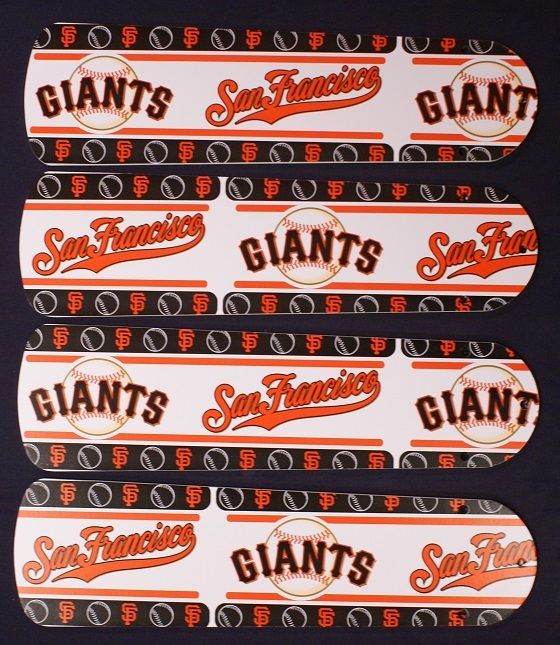 New San Francisco Giants 42" Ceiling Fan Blades Only