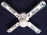 New Nfl Miami Dolphins Football Ceiling Fan 42"