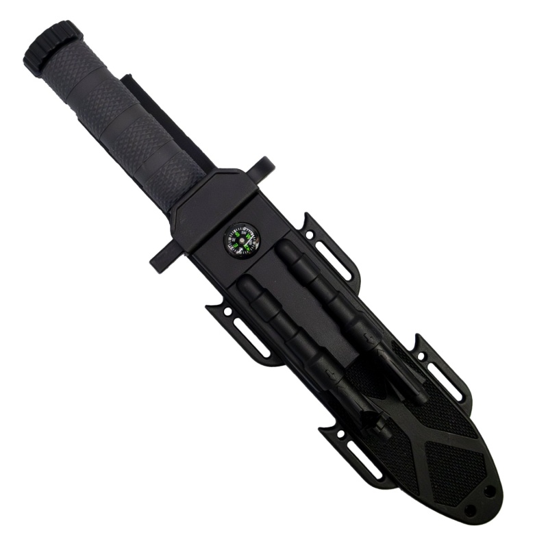 12.5" Fixed Blade Survival Knife With Sheath