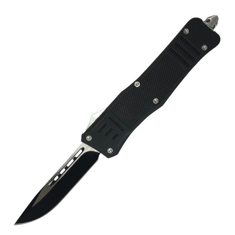 Automatic Otf Knife W/ Belt Clip