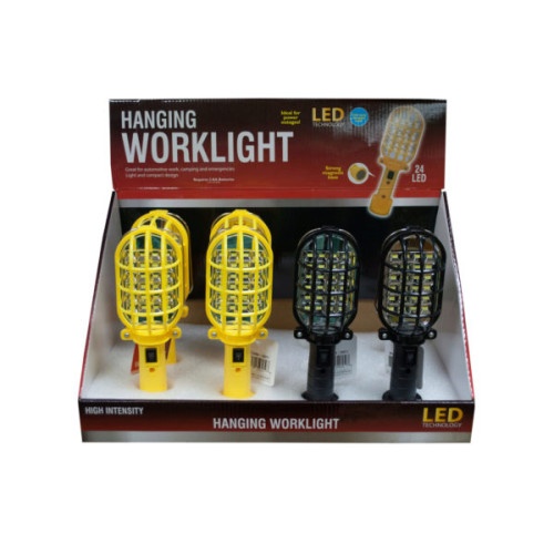 Hanging Led Worklight With Magnetic Base Countertop Display Case/Tier Size: 12 Count