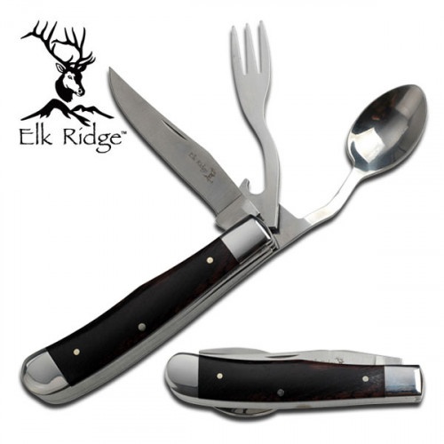 Separable Fork, Knife, And Spoon Folding Knife Set