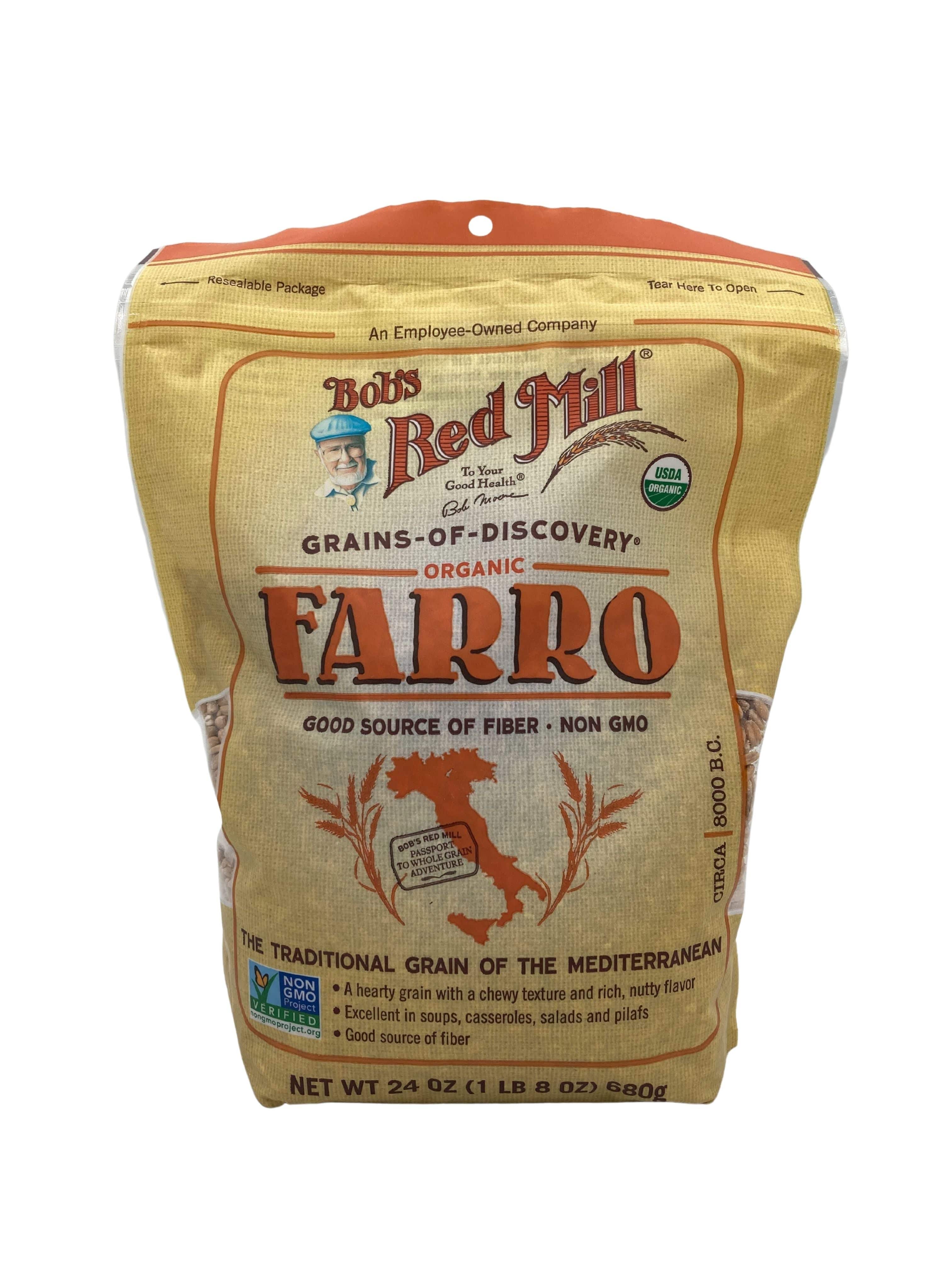 Farro Grain Organic, Brm 24 Oz