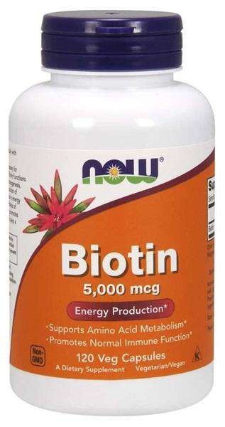 Biotin 5000Mcg (120 Vcaps) - 120 Vcaps