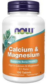 Calcium And Magnesium 100 Count