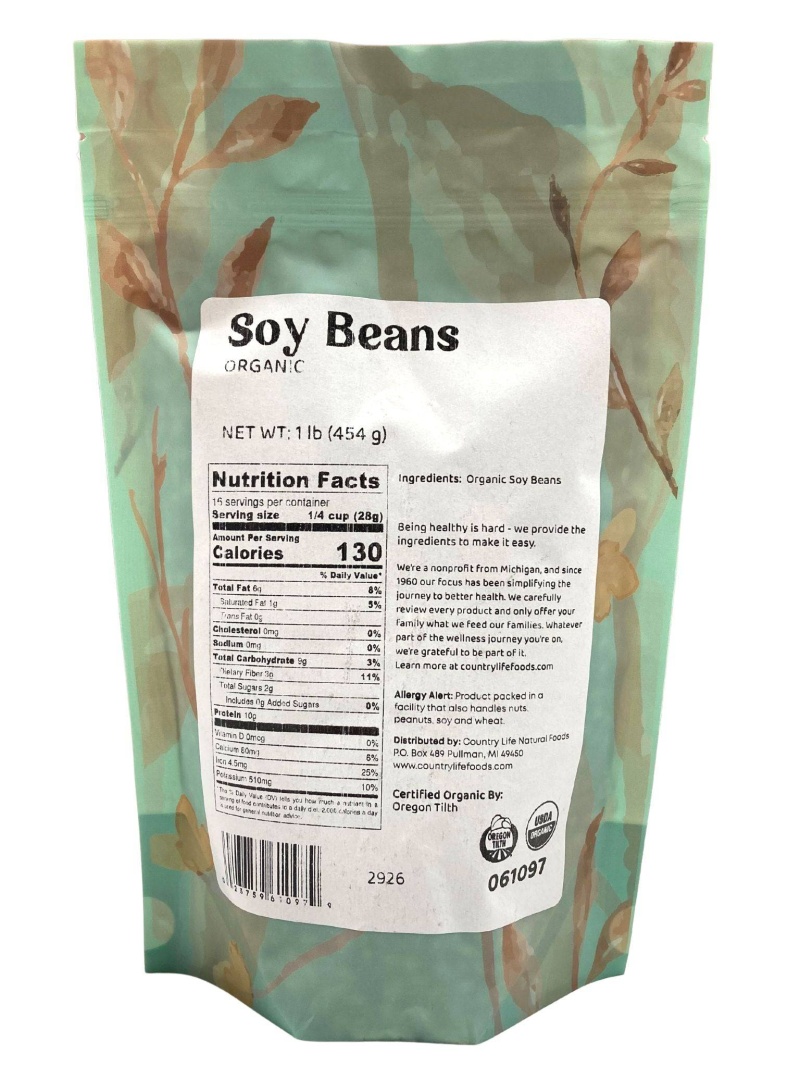 Soy Beans, Organic