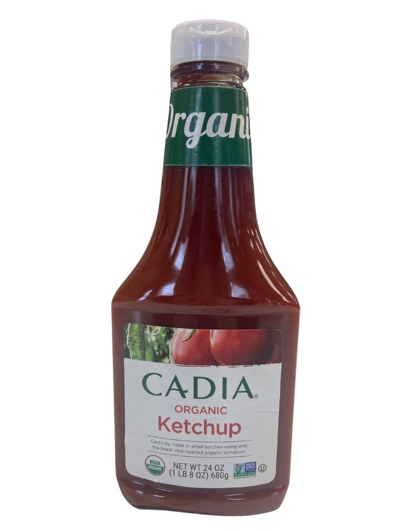 Ketchup, Organic, Cadia - 24 Oz