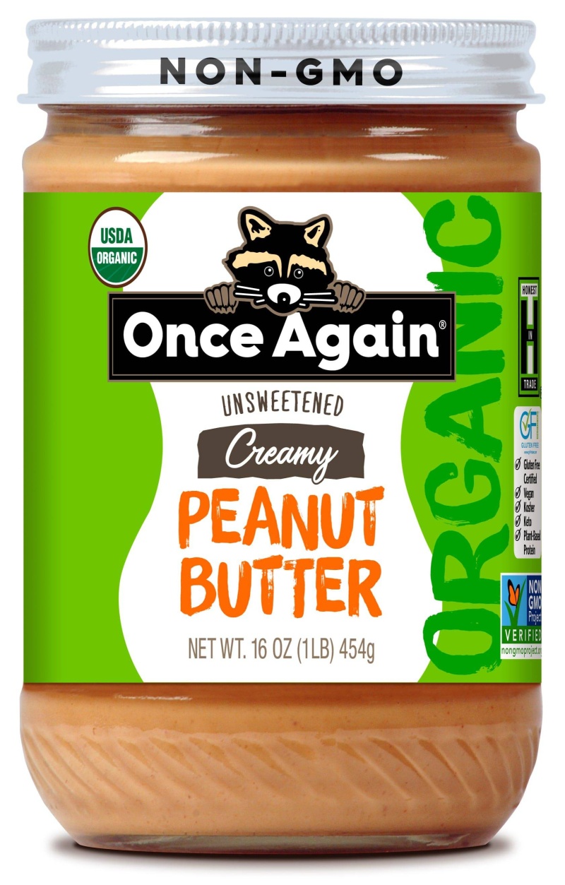 Organic Peanut Butter - Smooth - With Salt