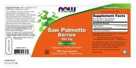 Saw Palmetto Berries - 100 Count