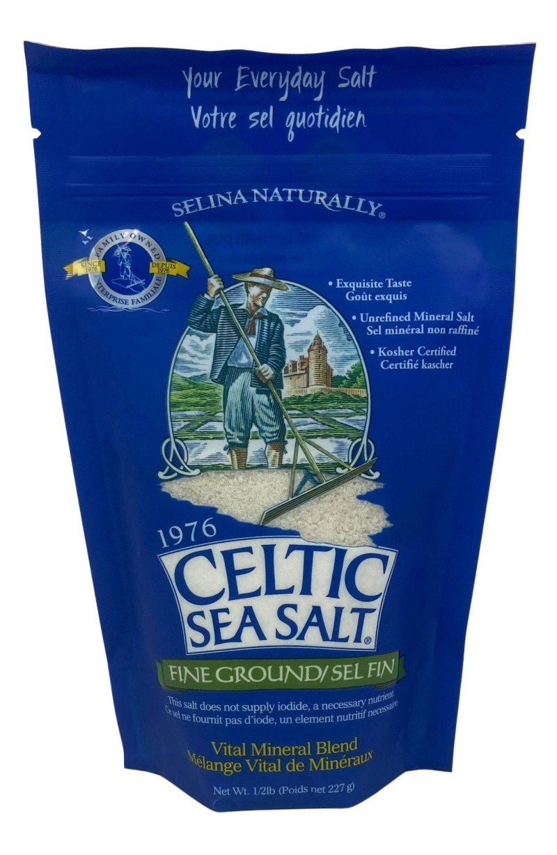 Celtic Sea Salt Fine Ground 1/2Lb