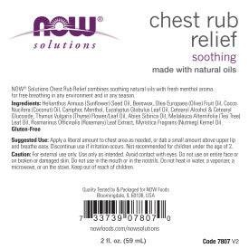 Chest Rub Relief 2 Oz