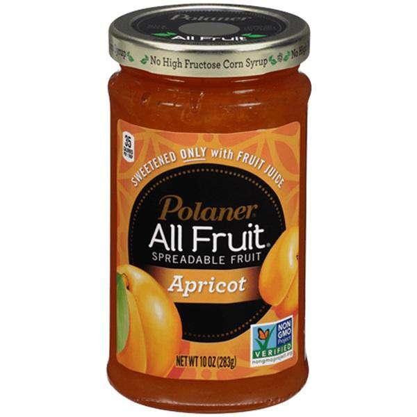 Polaner All Fruit Spread, Apricot - 10 Oz