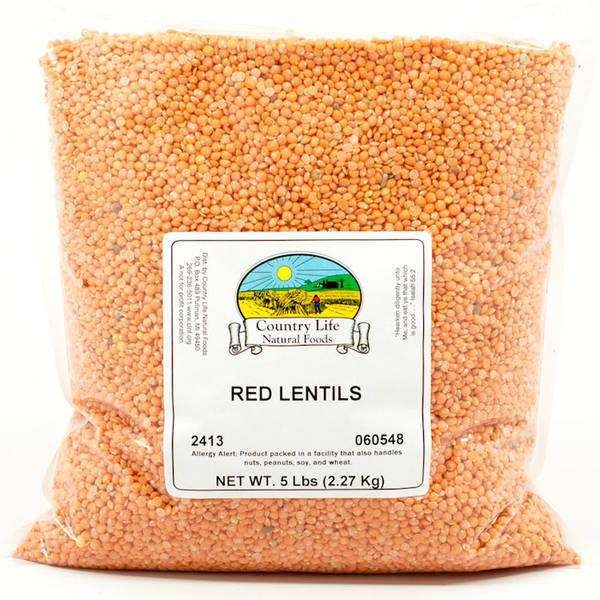 Red Lentils, Split