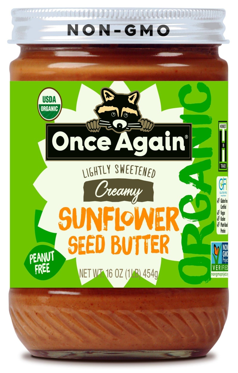 Sunflower Butter, Organic - 16 Oz