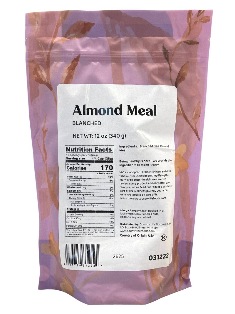 Almond Meal - Blanched, Fine Ground