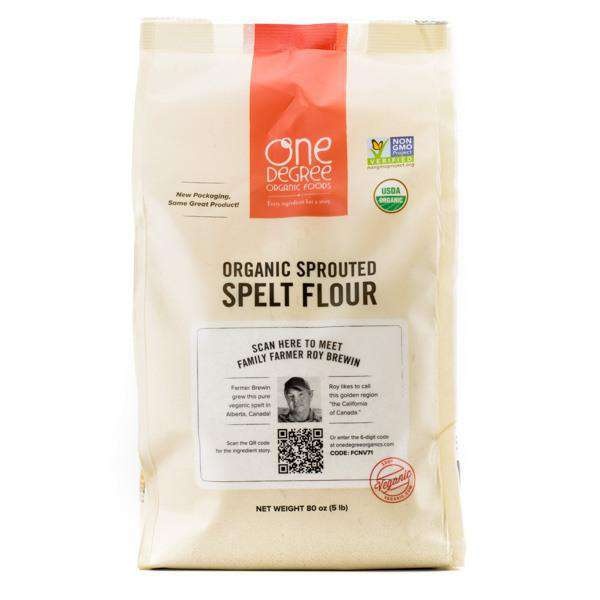 Organic Sprouted Spelt Flour - 5 Lb