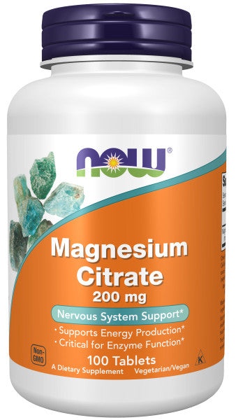 Magnesium Citrate 200 Mg - 100 Tablets