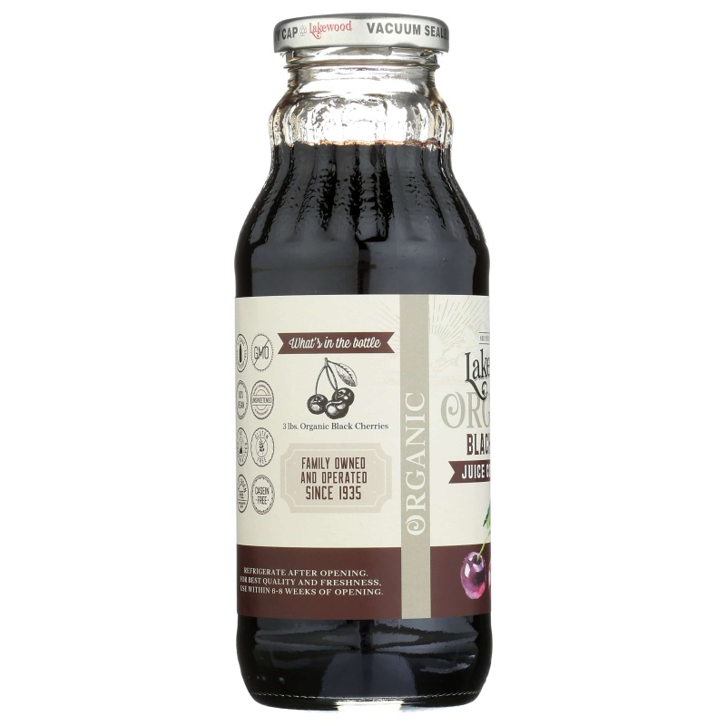 Organic Black Cherry Juice Concentrate - 12.5 Oz