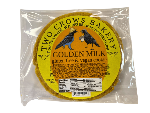 Gluten-Free, Vegan Cookies - 3 Oz Pack | Two Crows Bakery