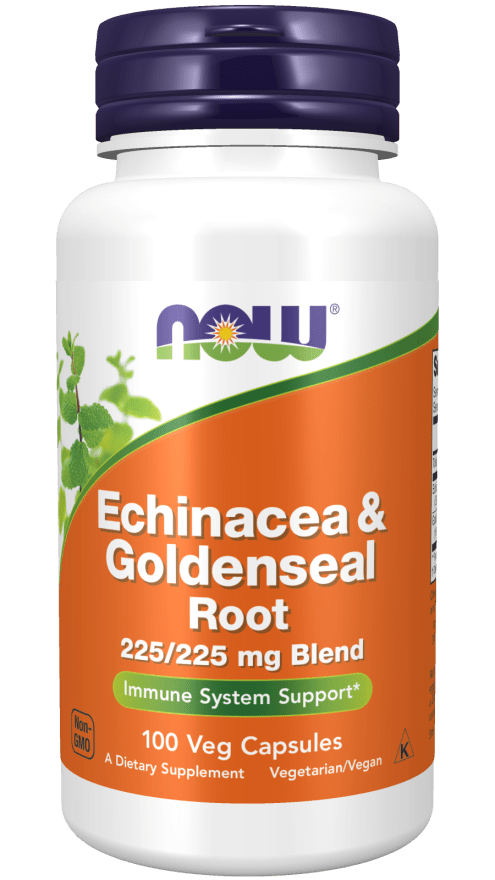 Echinacea And Goldenseal Root 225/225Mg Blend - 100 Vcaps