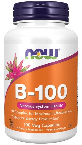 B-100 - 100 Count Comprehensive B-Complex Supplement by Now