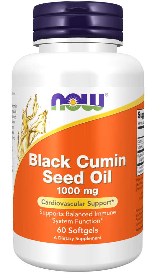 Black Cumin Seed Oil 1,000Mg - 60 Softgels from NOW