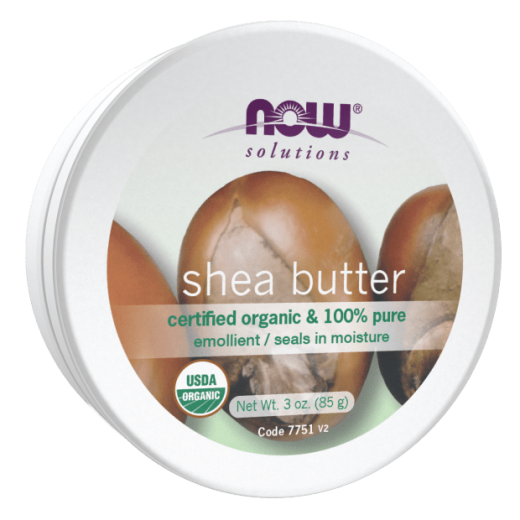 Certified Organic Travel-Sized Shea Butter by Now