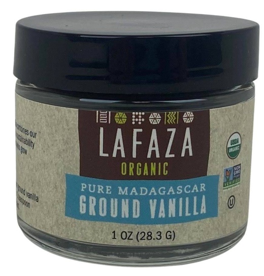 Organic Vanilla, Ground, Pure Madagascar - 1 Oz