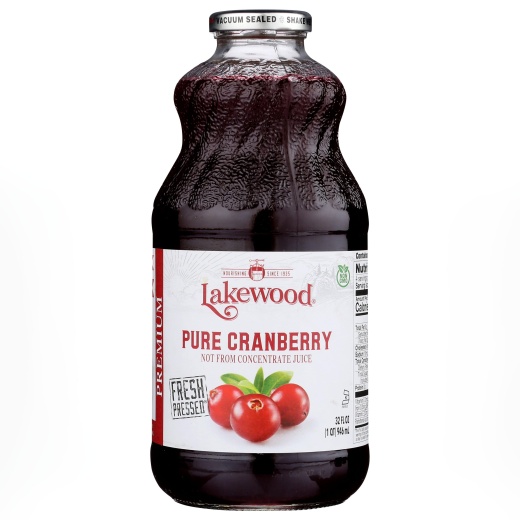 Lakewood Pure Cranberry Juice - 32 Oz
