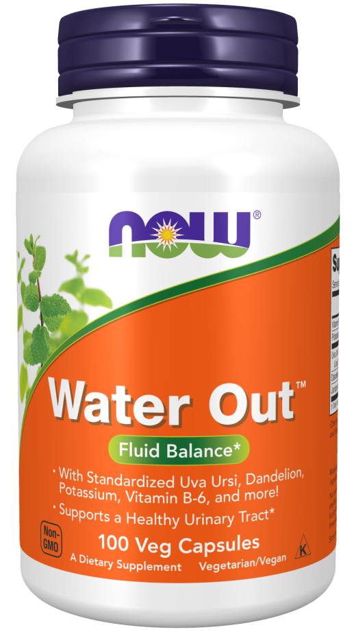 Water Out - 100 Count, Premium Dietary Supplement for Urinary Tract Health