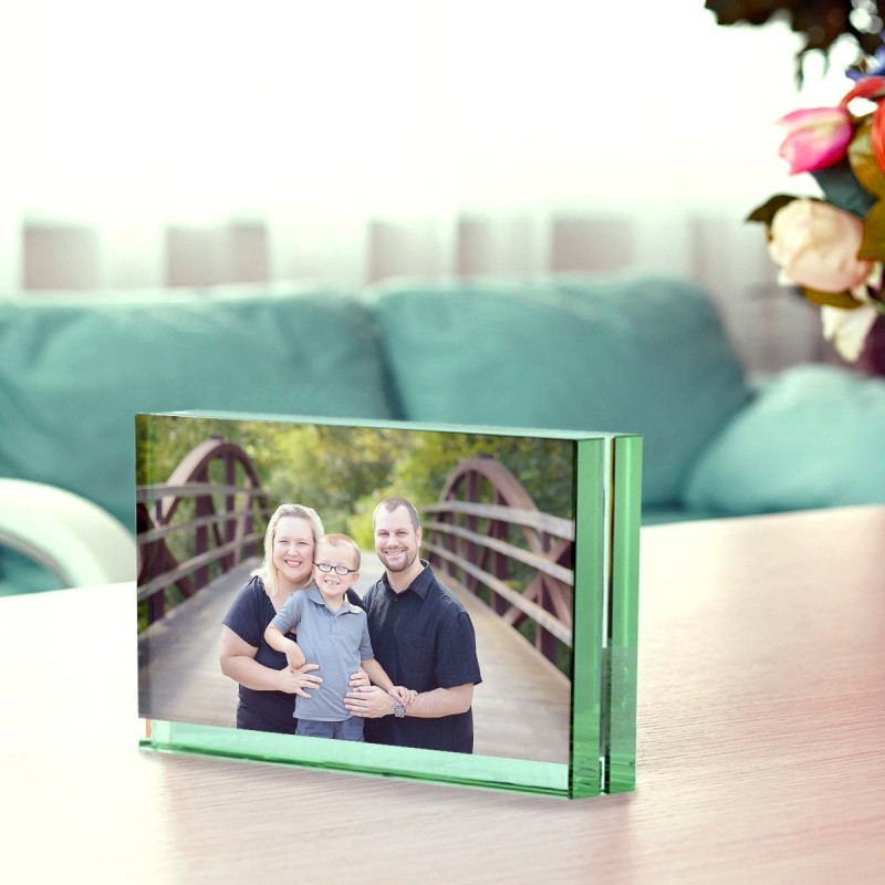 Cut Glass Photo Frame