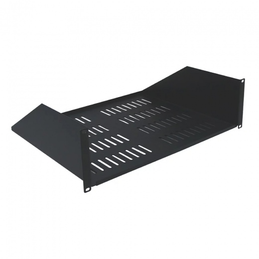Wavenet 3U Server Rack Shelf - Universal Vented Rack Mount Cantilever Tray