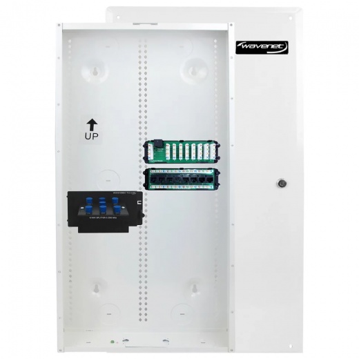 Wavenet 28” Structured Wiring Enclosure Combo Kit