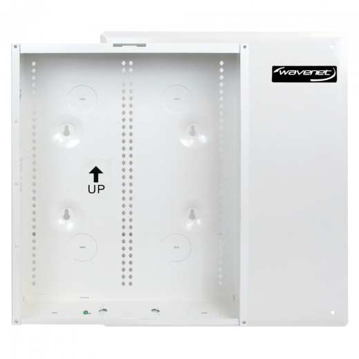 Wavenet 18 Inch Structured Wiring Enclosure With Screw-On Door For Home Low Voltage Wiring