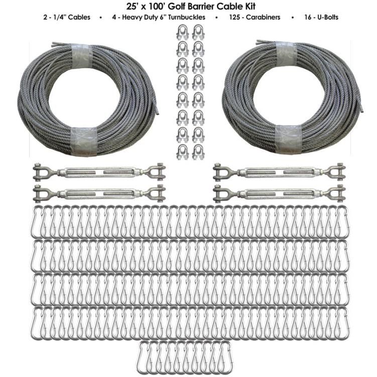 Cimarron Golf Barrier Netting Cable Kit