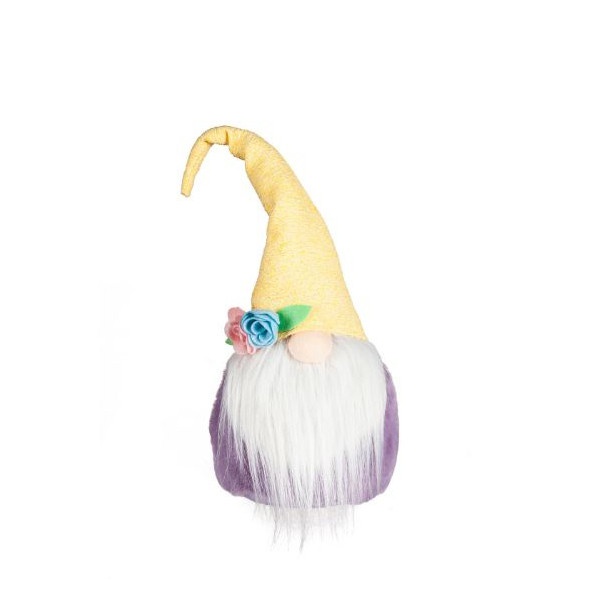 12" Gnome With Flower Hat