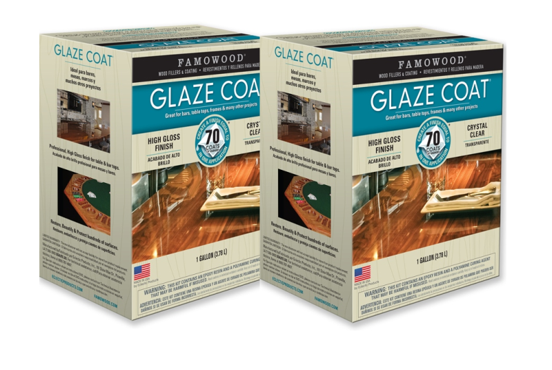 Famowood Glaze Coat Epoxy Coating Two Gallon Kit