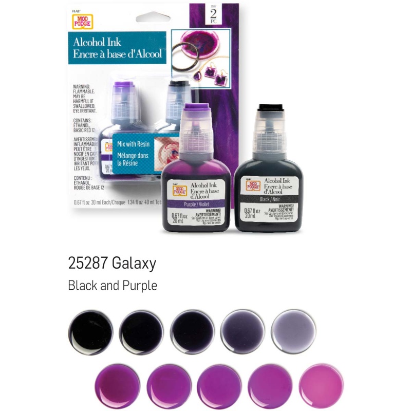 Mod Podge Alcohol Ink Set - Galaxy, 2 Pc