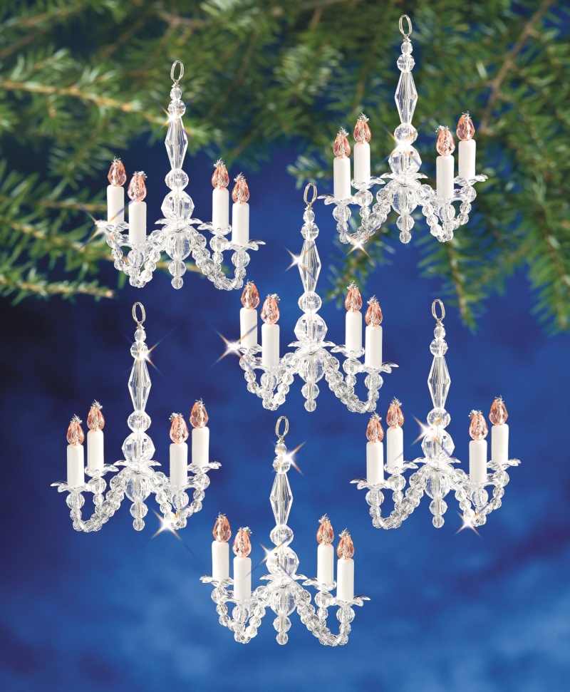 Beadery Holiday Ornament Kit Christmas Chandeliers