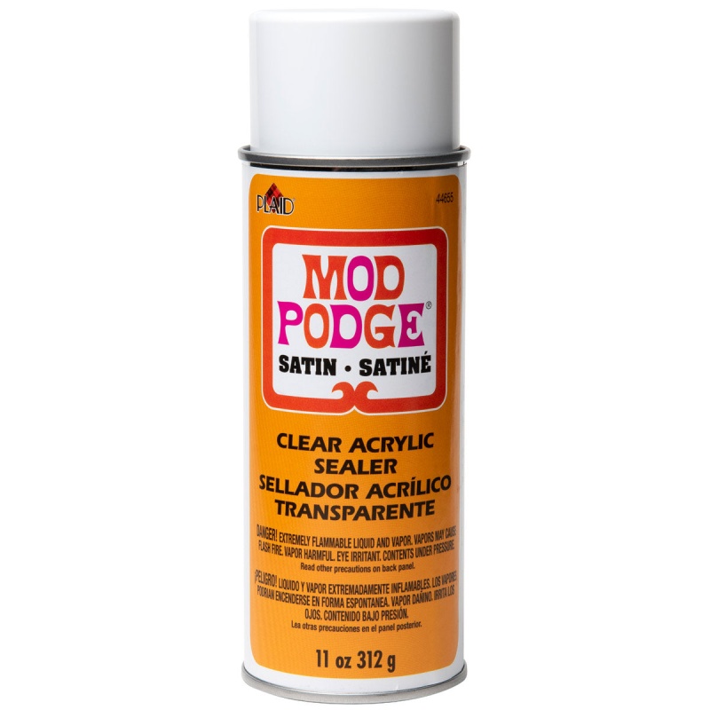 Mod Podge Clear Acrylic Sealer - Satin, 11 Oz