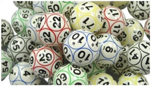 Premium Bingo Balls - Colored & Coated 12 Sided Print Ping Pong Size by Casino Supply