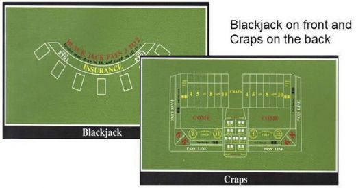 Casino Supply Blackjack / Craps Felt