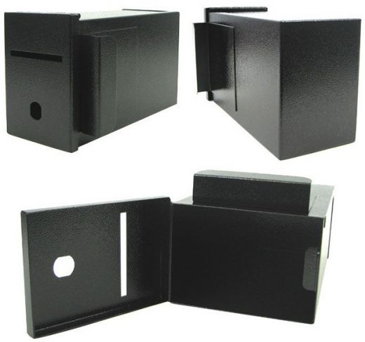 Metal Toke Box - Professional Casino Grade With J Hook And Lock