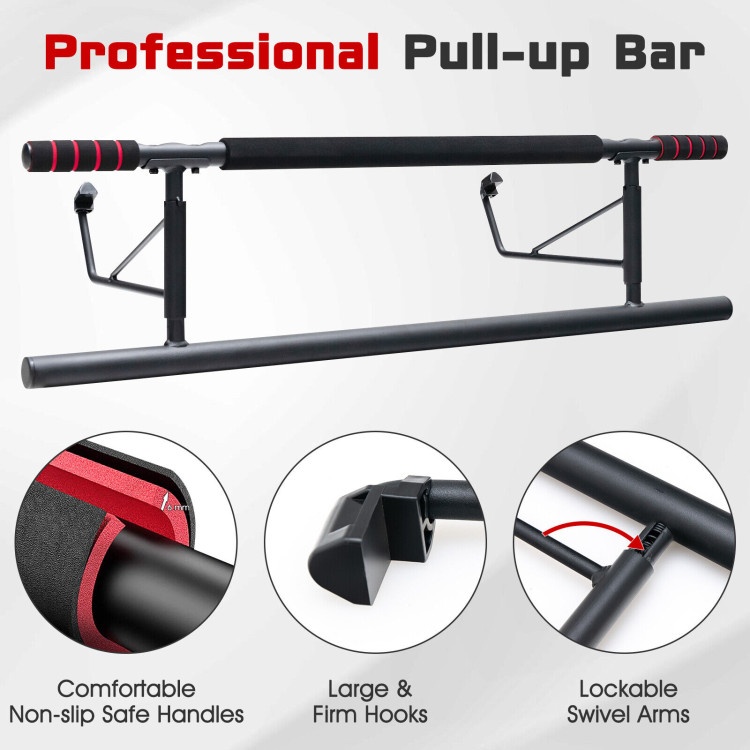 Pull-Up Bar For Doorway No Screw For Foldable Strength Training