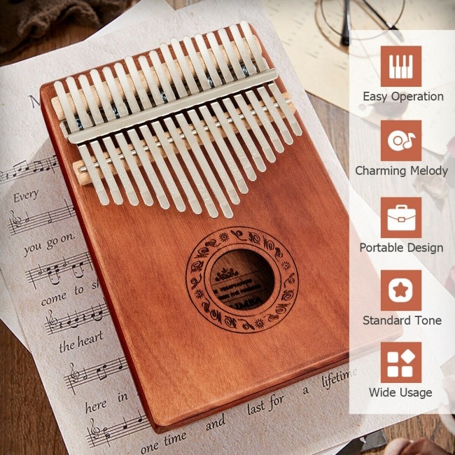 Kalimba 17 Keys Thumb Piano